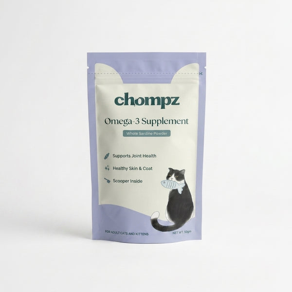 Coat & Joint Support Sardine Omega-3 Powder for Cats